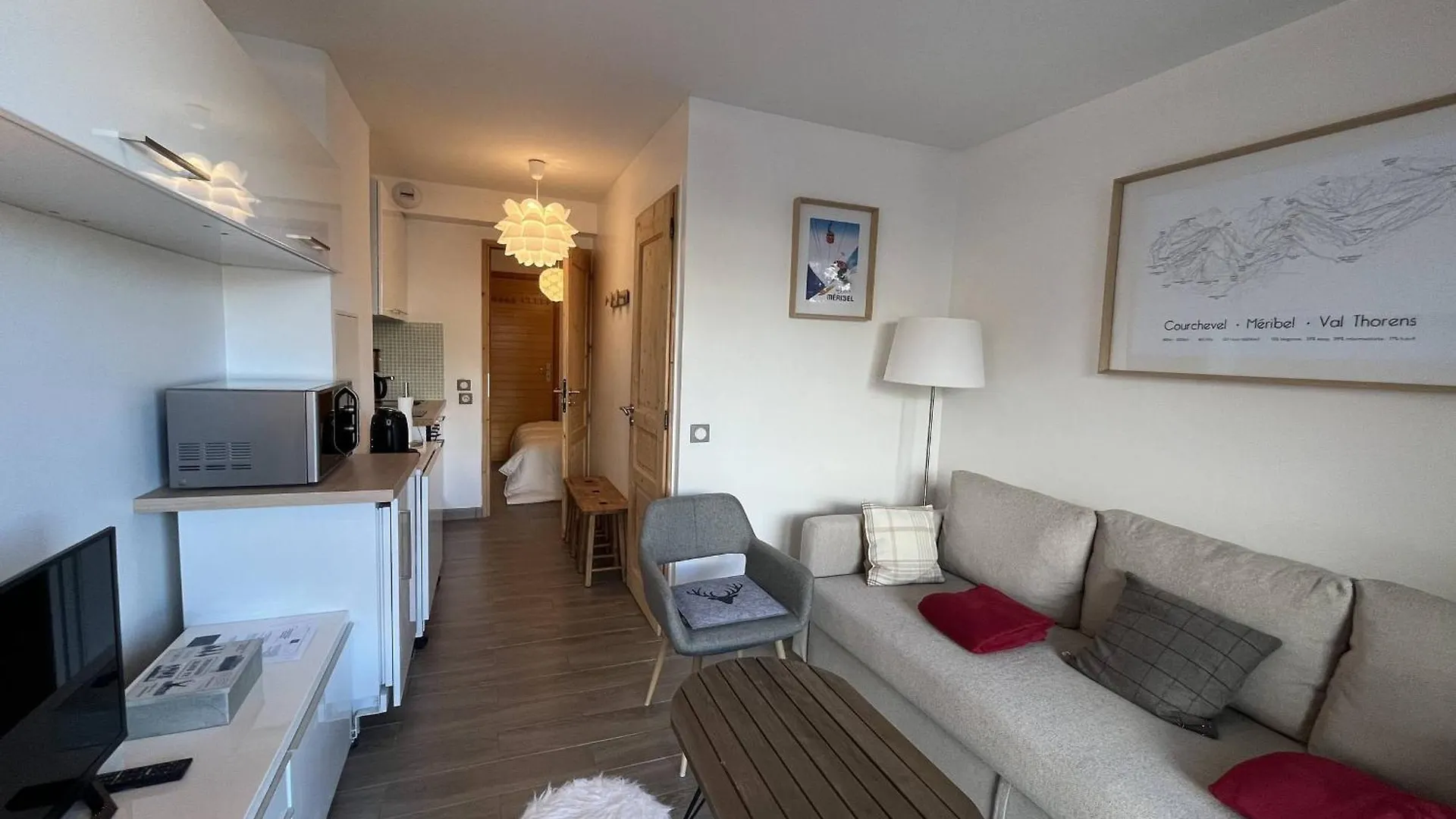 Charmant Appart 22M² - 1 Chambre - Proche Pistes Et Commerces A Meribel Mottaret - Fr-1-355-216 Les Allues